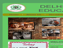 Tablet Screenshot of dpseducationalsociety.com